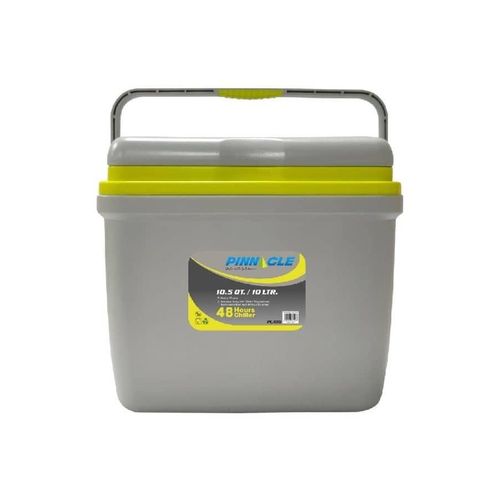 Pinnacle 10 Litre Plato BPA-Free Insulated Plastic Ice Chest Ice Cooler Chiller Box with Soft Touch Handle Keeps Cold Upto 48 Hours