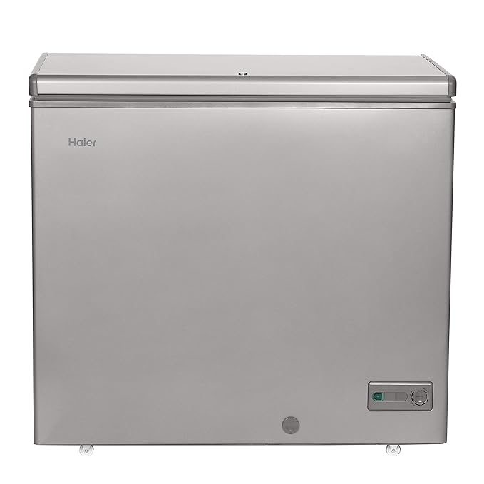 Haier 288L Chest Freezer HCF-288SR, 203 Ltrs Net capacity, Single Door Hard Top Deep Freezer, Leak Proof, Up to 40% Energy Saving Leading To Lower Electricity Bills, Convertible, Ideal For Usage In Co