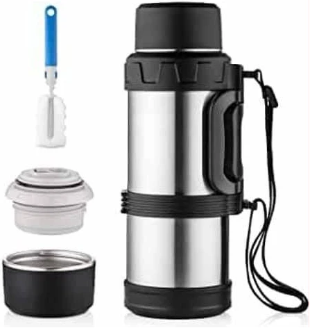 5 L Large Thermos Bottle Stainless Steel Double Walls Vacuum Insulated Tea Flask Great for Outdoors,Sports,Camping,Travel -Multicolor.