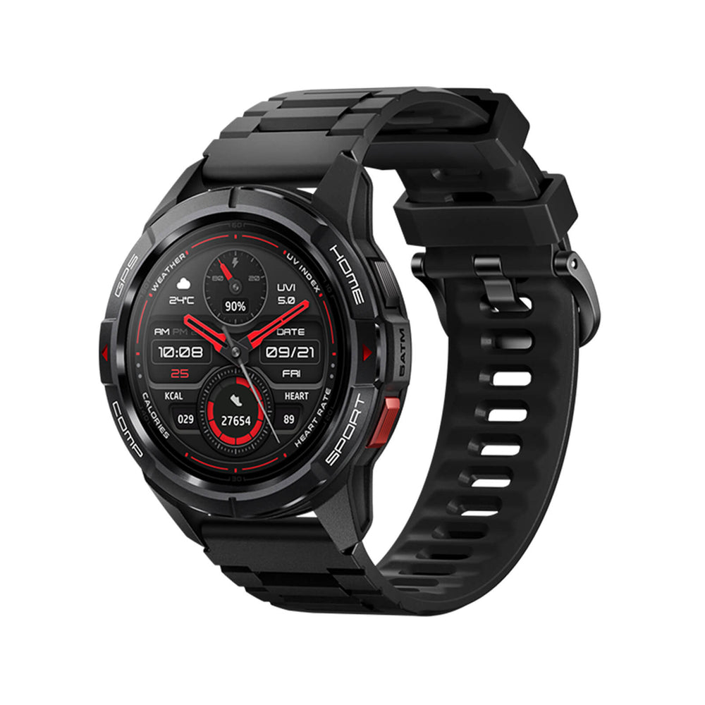Mibro GS Active Smartwatch GPS Positioning 1000Nits AMOLED Screen 5ATM Waterproof 150 Sports Modes Black