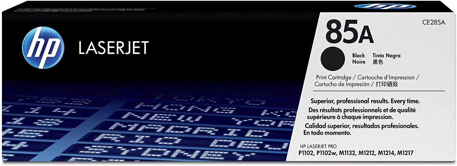 HP 85A Black Original LaserJet Toner Cartridge