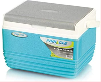Pinnacle Eskimo 4.75 Qt/4.5 L Ice Chiller Box , Keeps Cold up to 48 Hours (Blue)