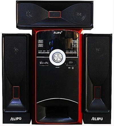 AILIPU SP-2304 Woofer/Output power:45W+15W*3/Bluetooth/SD/FM Radio - Black