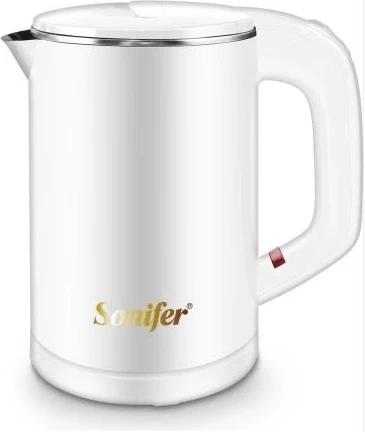 Sonifer Portable Travel Electric Kettle Mug 0.6L,White