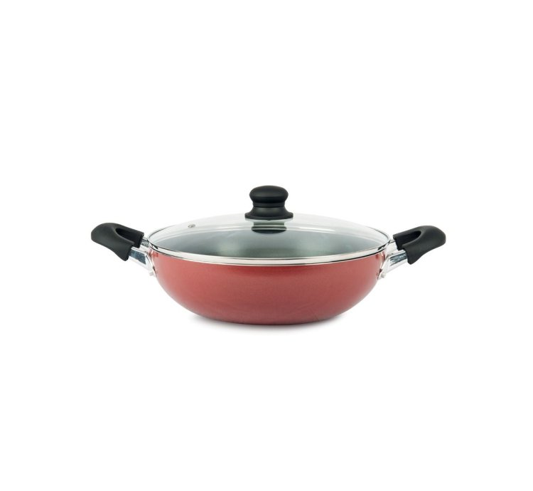 Homeway Nonstick Wok With Lid 28 cm - HW231