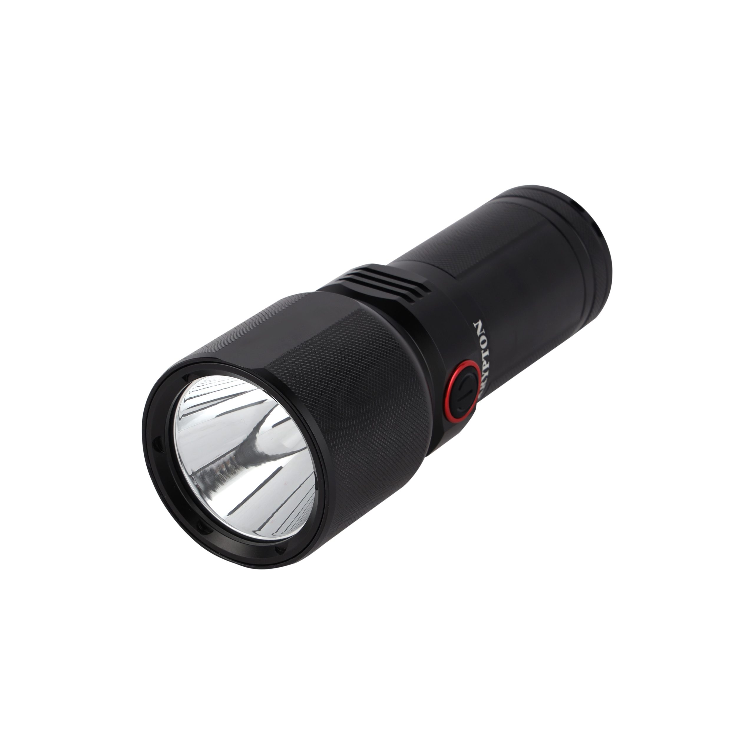 Krypton LED Flashlight with Power Bank- KNFL5457/ 25W, 3000 LM, Perfect for Indoor and Outdoor Use, 15 Hours Working/ with Aircraft Aluminum Housing, Waterproof, Lithium Battery/ 2000M Real Range Dist