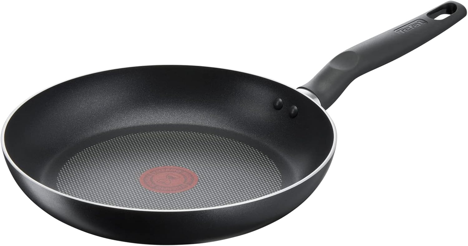 TEFAL Frying Pan, G6 Super Cook 26 Cm, Non-Stick  Cook N Clean, Cookware, Thermo-Signal, Black, Aluminium, 2 Years Warranty-B4590584
