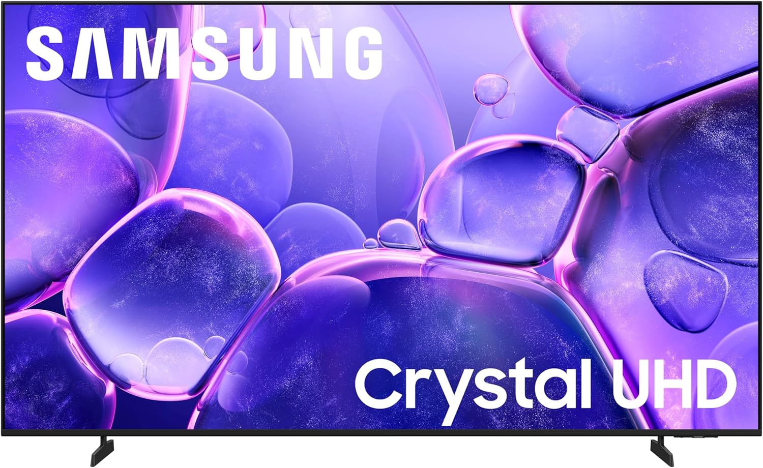 Samsung 65-Inch Class Crystal UHD U8000F 4K Smart TV (2025 Model), UA65U8000F, Endless Free Content, Crystal Processor 4K, MetalStream Design, Knox Security, Alexa Built-in