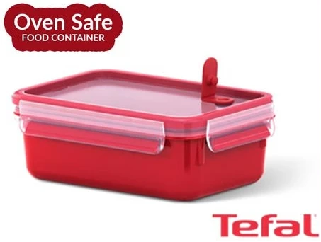 Tefal K3102112 - Masterseal Micro - Special microwave box - 0.8 L - Red