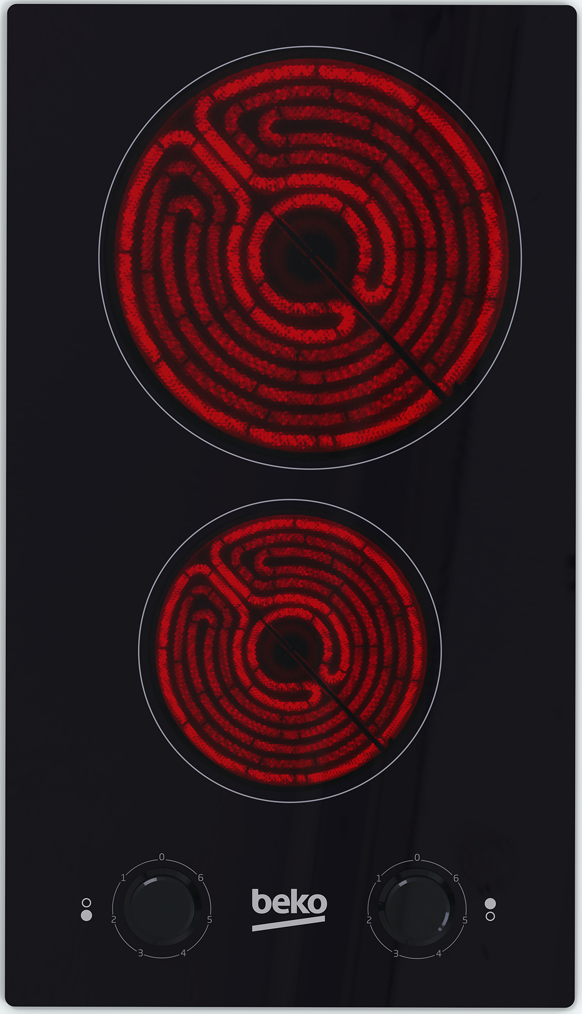 Beko 30cm Built-in Vitroceramic Domino Electric Hob