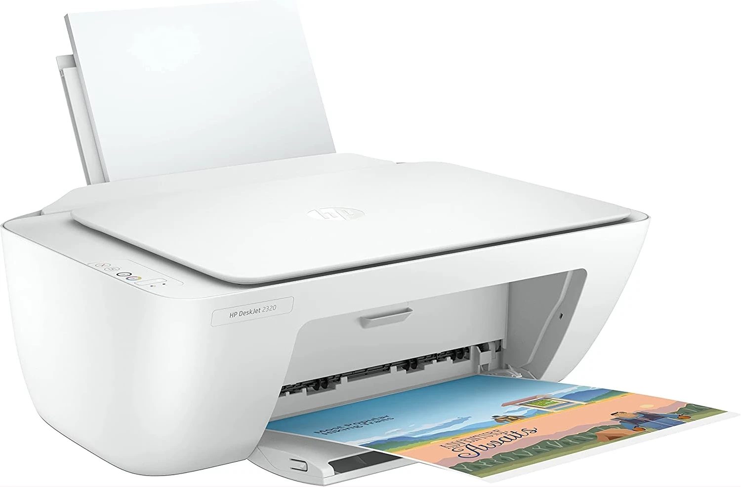 HP DeskJet 2320 Printer, All-in-One Multifunction All In One Colour Printer (Print, Scan, Photocopy) - White