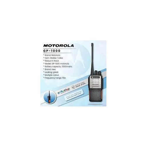 Motorola Wireless GP1000 Long Range Walkie Talkie Two Way Radio Professional FM Handheld Transceiver