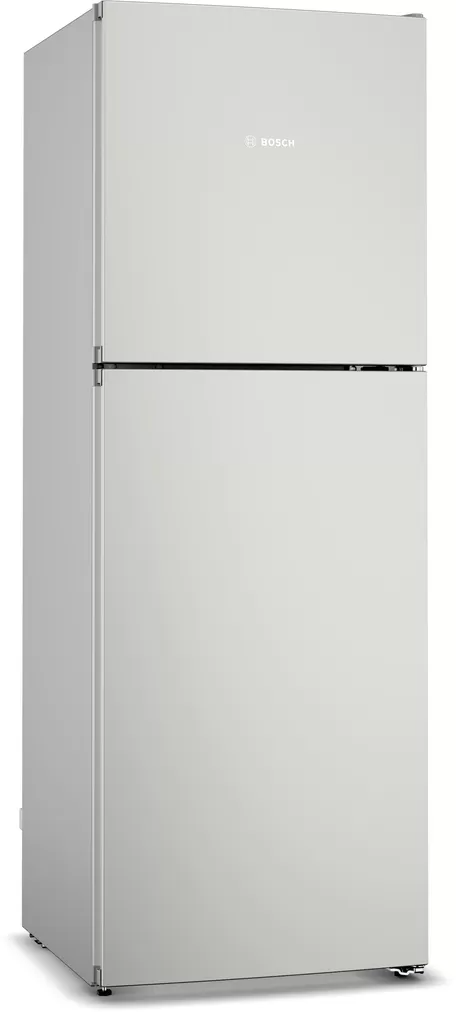 Bosch 300-Litre Fridge KDN30N12N5; Double Door Series 2 Frost Free Refrigerator With Top Freezer - Inox