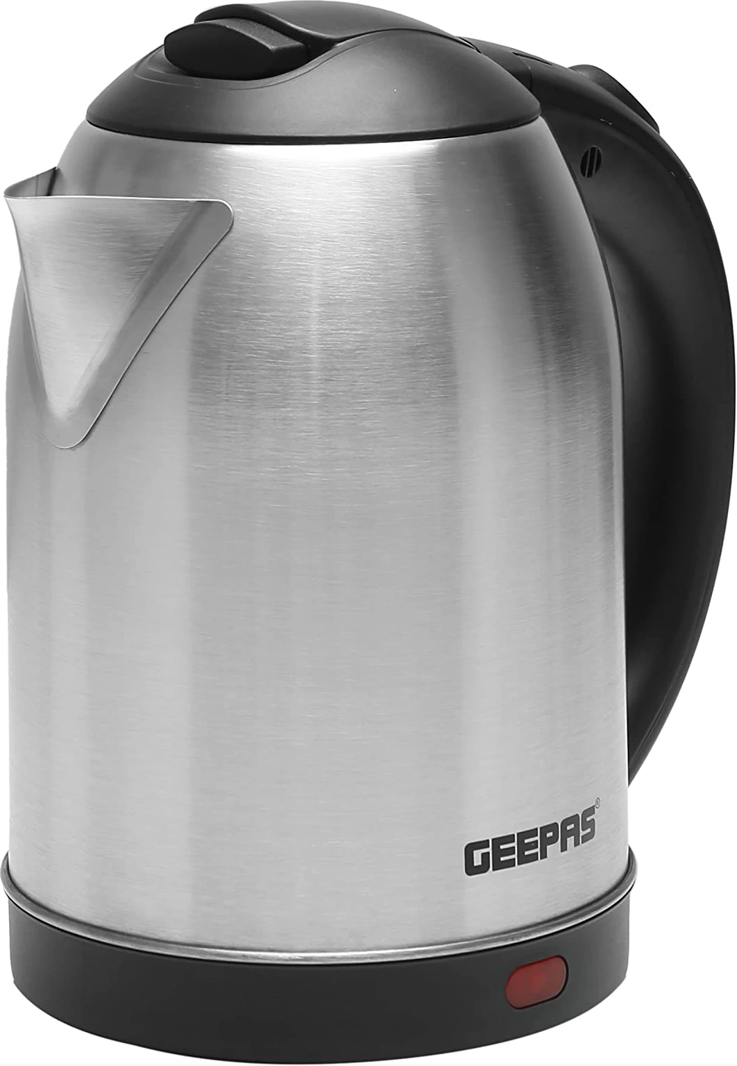 Geepas Electric Kettle, 1.8 Liter, 1500 Watts, Silver, GK5466