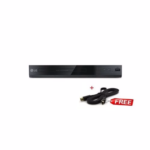 LG DP132 HDMI DVD Player With Flexible USB + Free HDMI Cable - Black
