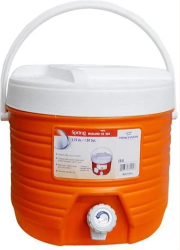 Princeware 17Litres Spring Insulated Ice Chiller Box Water Ice Cooler Jug- Multicolor