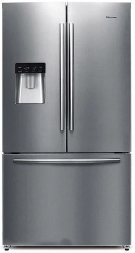 Hisense 697-liter French Door Refrigerator with Dispenser RF697N4ZS1 – Multi Door Refrigerator, Frost-free, Stainless Steel Finish