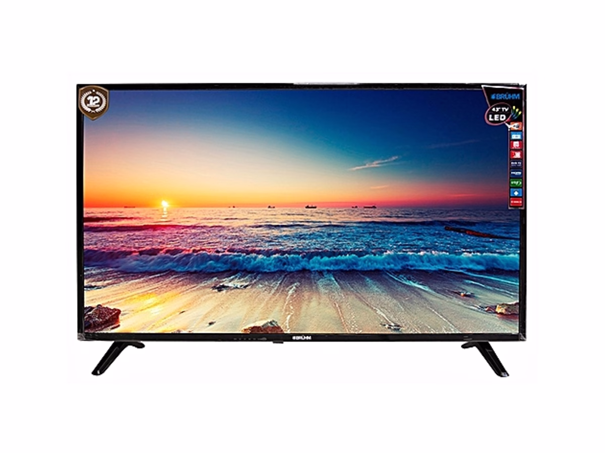 Bruhm 43 Inch Android Smart Digital TV BTF-43SS FHD -Black