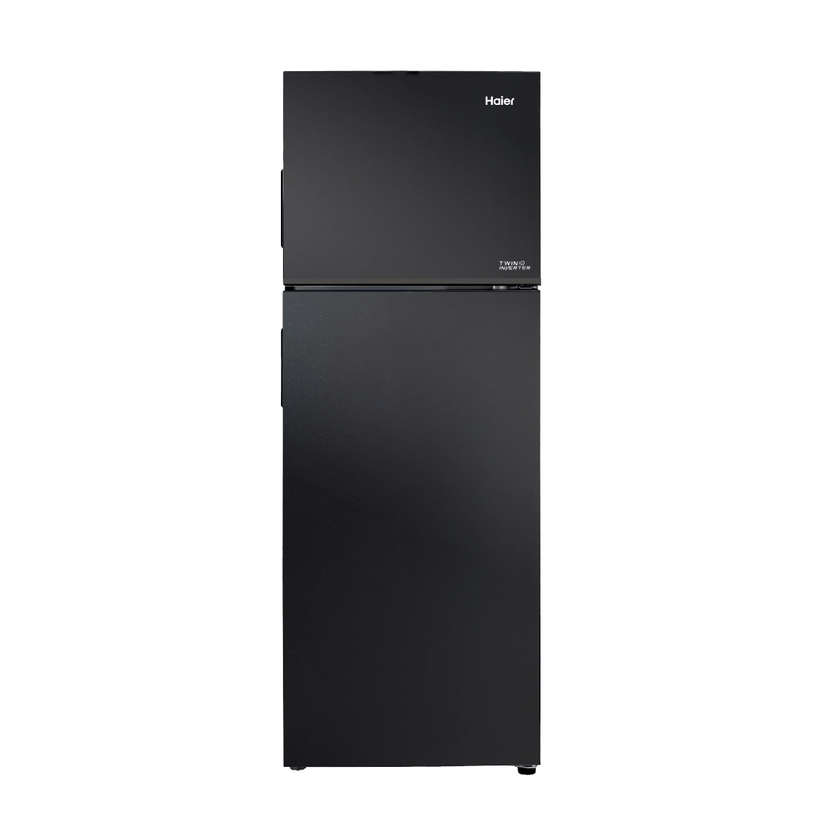 Haier 385 Litres Fridge, (Net 366L) HRF-385BS, Double Door Top Mount Freezer Refrigerator, Frost Free, Twin Inverter Compressor - Black