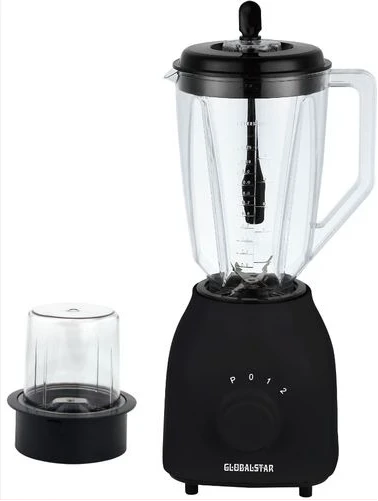 Global Star 1.5Litres 2 in 1 Juice Blender GS-TYB201 - black/white