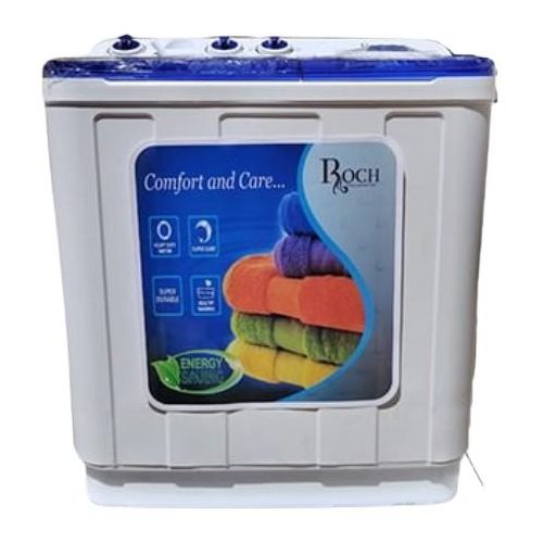 Roch 7Kg Twin Tub / Top Loader Washing Machine - White