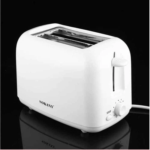 Sokany 2 Slice Electric Touch Screen Bread Toaster Oven - White