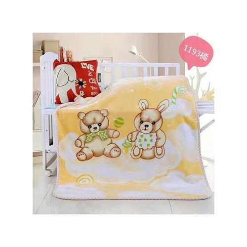Baby Soft Thick Layer Blanket - Cream