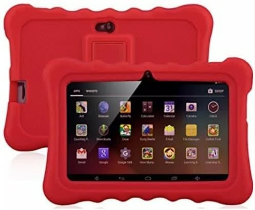 BEBE TAB B42pro+ 1GB 8GB RAM 7'' Inch Display Kids Learning And Games Tablet- Red