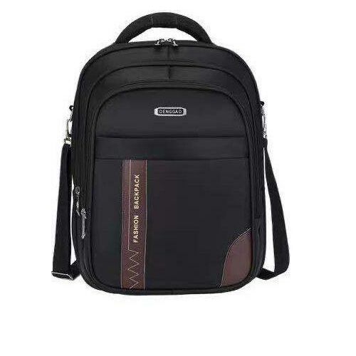 DENGGAO Anti-Theft Travel Laptop Student Bookbag Backpack Bag 14.5 Inch, Black.