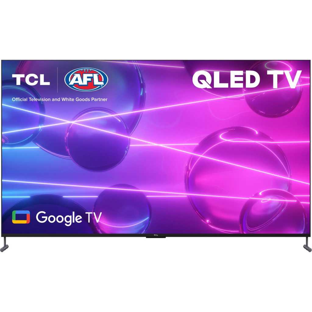 TCL 75-inch  QLED UHD 4K Google TV - Black (2YRs WRTY)
