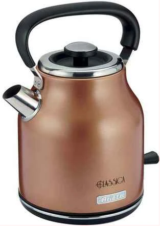Ariete 2864 Classic Electric Kettle, Refined Design, Auto Shut Off System, 2000 W, 1.7 Litres, Copper