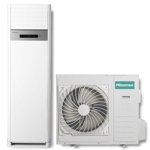 Hisense 42000 BTU Floor Standing Air Conditioner, 3 Phase, A/C AUF-42CR4SMPA1 - White (3YR WRTY)