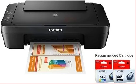 Canon Pixma MG2540S Inkjet Printer, Print, Photocopy, Scan - Black