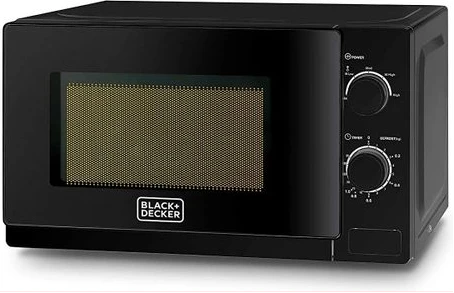 Black & Decker 20 Litres Microwave Oven- Black