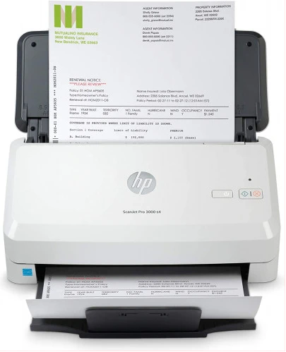HP ScanJet Pro 3000 s4 Sheet-Feed Scanner (6FW07A)