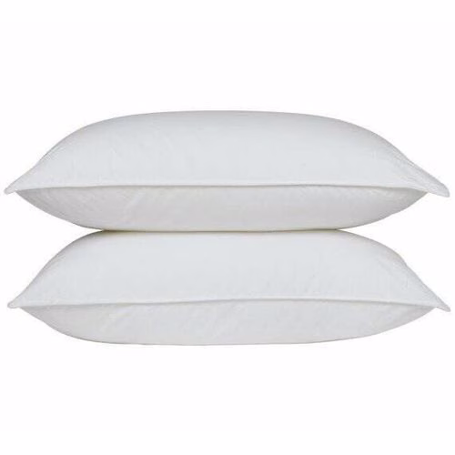Pair of Big Fiber pillows - White