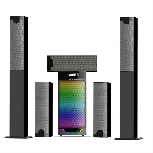 Global Star Bluetooth Speaker Home Speakers GS-9115 5.1 100watts 8" Multispeaker System