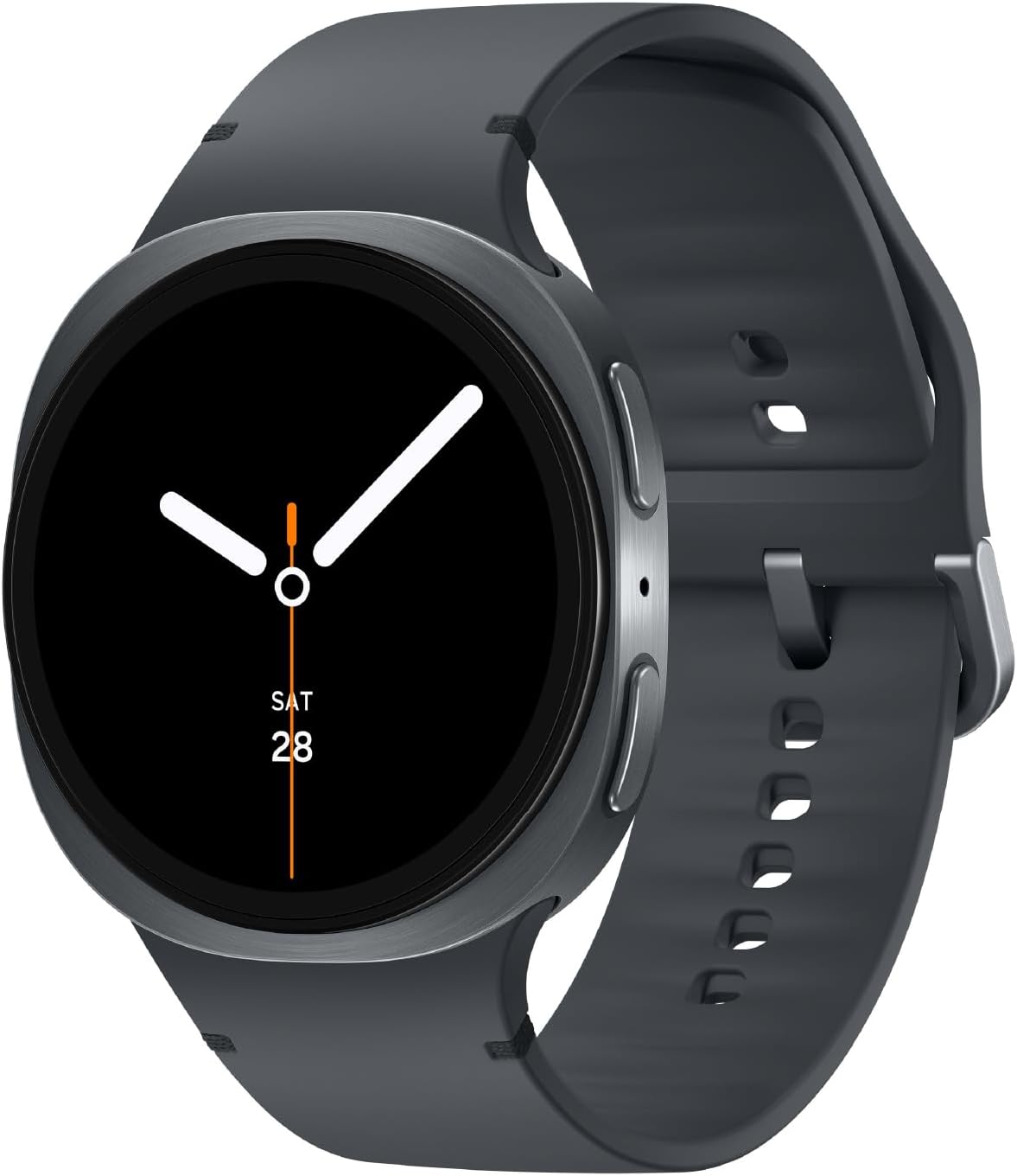 Samsung Galaxy Watch 8 (2025) 44mm Bluetooth Smartwatch, Cushion Design, Fitness Tracker, Sleep Coaching, Running Coach, Energy Score, Heart Rate Tracking, Graphite