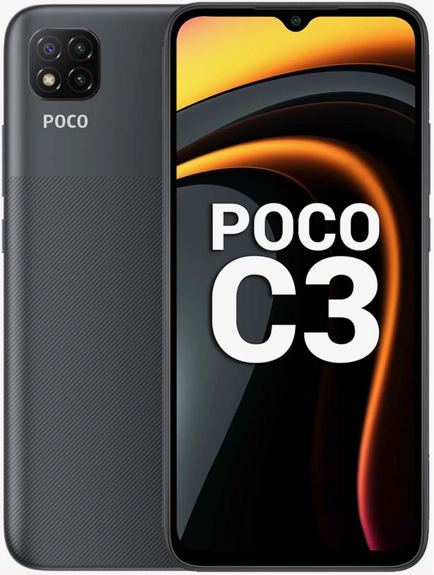 XIAOMI Redmi Poco C3 - 6.43" 3GB RAM 32GB ROM 13MP 5000mAh - Black