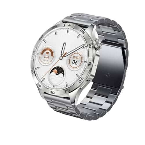 Oteeto Watch 5 pro 1.43 Inch AMOLED Display Smart watch With 2 Pair Strap and Wireless Charger For Men's -Multicolor