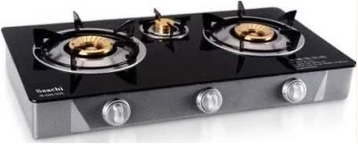 Saachi Gas Stove- Black NL-GAS-5232 - Black