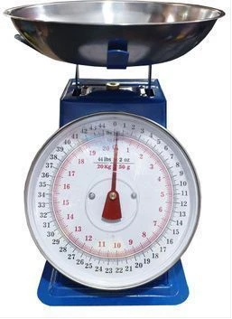 Mechanical Kitchen Weighing Scale Of 20Kgs - Silver