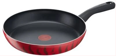 TEFAL Tempo Flame 28cm Fry Pan, Non-Stick, Red, Aluminum, C5480682