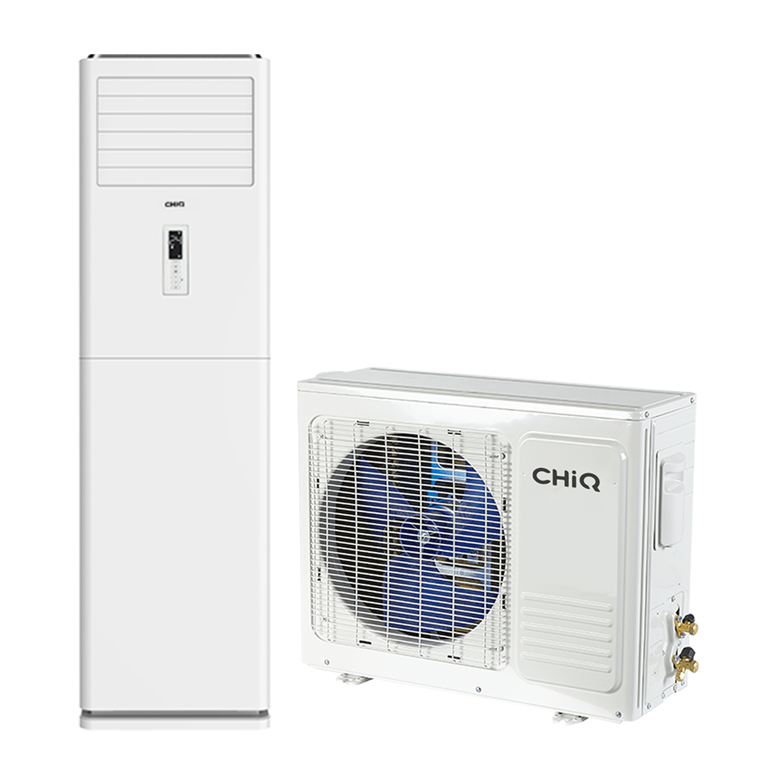CHiQ 36000 BTU Floor Standing AC Air Conditioner R410a CFC-36000 - White (2YRs WRTY)