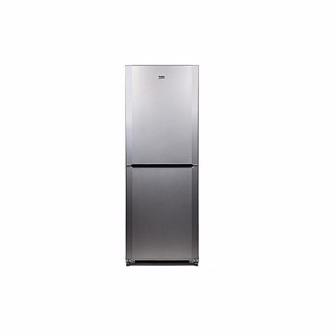 BEKO C300 300 litres, 2 door Bottom Mount Freezer Fridge - Silver