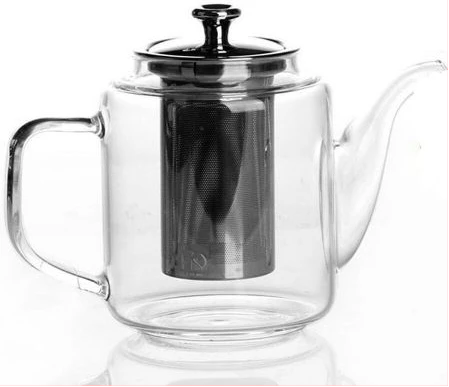 800ml Glass Kettle/Teapot With Infuser-Colorless