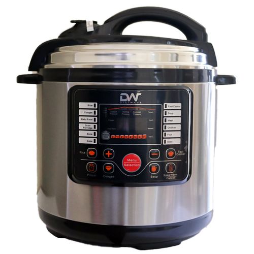 Digiwave 9L Electric Pressure Cooker 1300W - Silver