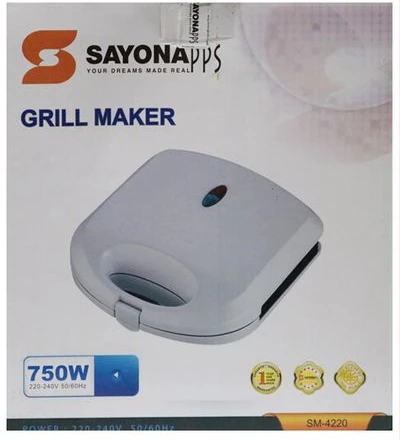 Sayona SM-4220 Sandwich Maker - White