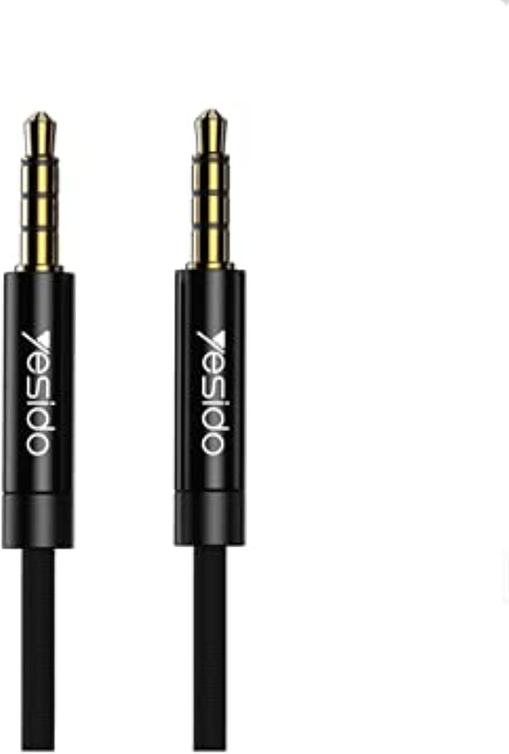 Yesido YAU16 3m Nylon Braided 3.5Mm To 3.5Mm Jack plug Speakers Music Connection Aux Auxiliar Audio Cable