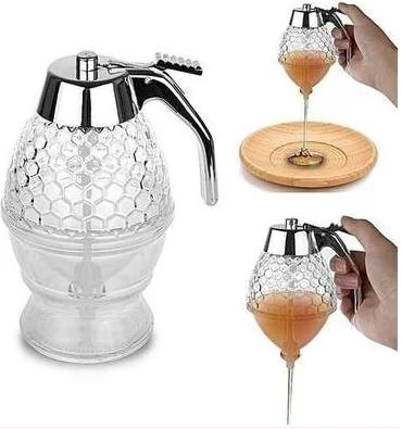 Mini Dispenser Honey Dispenser No Drip - Colorless